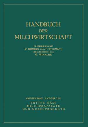 Butter · Käse Milchpräparate und Nebenprodukte de NA Burr