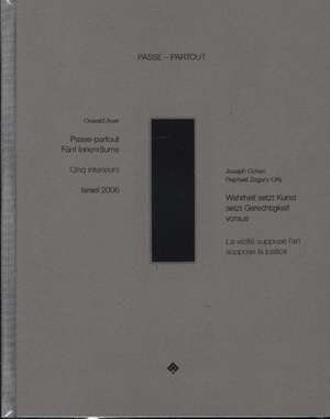 PASSE-PARTOUT de Oswald Auer