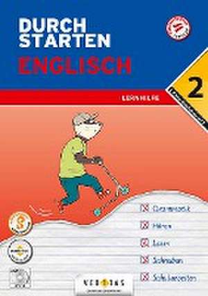 Durchstarten 2. Klasse - Englisch Mittelschule/AHS - Lernhilfe inkl. Audio-CD. App-Inhalte für mobiles Üben de Franz Zach