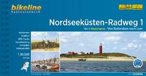 Nordseeküsten-Radweg. 1:75000 / Nordseeküsten-Radweg Teil 1 de Esterbauer Verlag