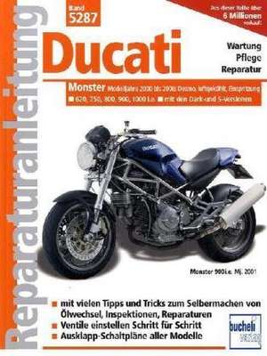 Ducati Monster ab 2000, Einspritzer, luftgekühlt de Franz Josef Schermer