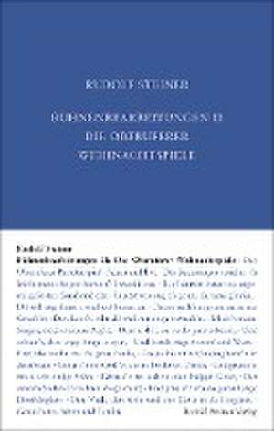 Bühnenbearbeitungen II de Rudolf Steiner