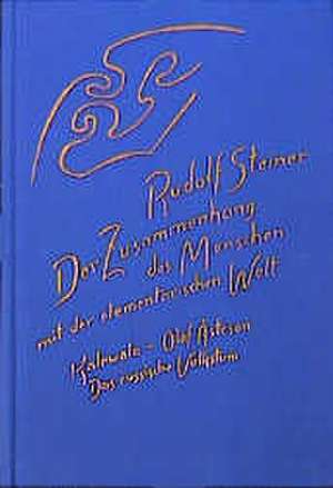 Der Zusammenhang des Menschen mit der elementarischen Welt de Rudolf Steiner