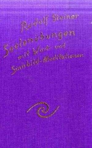 Seelenübungen mit Wort- und Sinnbild-Meditationen zur methodischen Entwicklung höherer Erkenntniskräfte de Rudolf Steiner