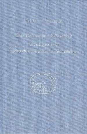 Über Gesundheit und Krankheit. Grundlagen einer geiteswissenschaftlichen Sinneslehre de Rudolf Steiner