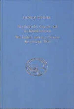 Rhythmen im Kosmos und im Menschenwesen de Rudolf Steiner