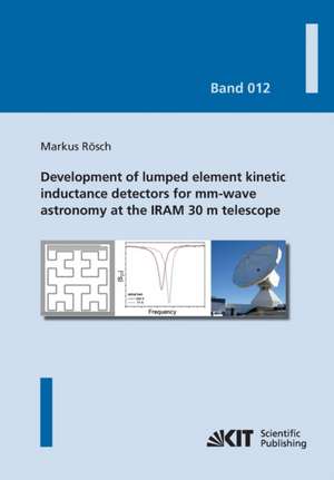 Development of lumped element kinetic inductance detectors for mm-wave astronomy at the IRAM 30 m telescope de Markus Rösch