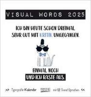 Visual Words Colour 2025 de Verlag Korsch