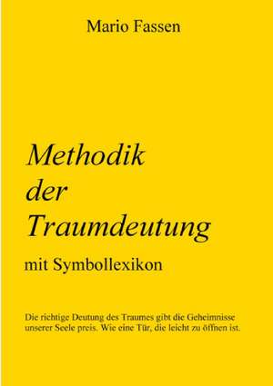 Methodik der Traumdeutung de Mario Fassen