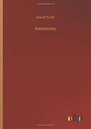 Astronomy de David Todd