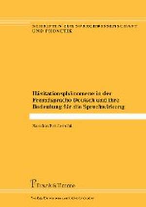 Häsitationsphänomene in der Fremdsprache Deutsch und ihre Bedeutung für die Sprechwirkung de Sandra Reitbrecht