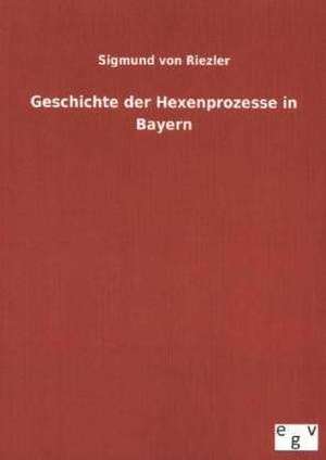 Geschichte Der Hexenprozesse in Bayern: 3 Walzer Fr Gitarre de Sigmund von Riezler