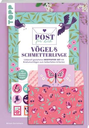 Post für dich. Vögel & Schmetterlinge de Miriam Dornemann