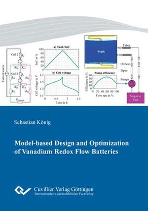 Model-based Design and Optimization of Vanadium Redox Flow Batteries de Sebastian König