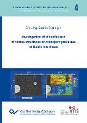 Investigation of the influence of vortex structures on transport processes at fluidic interfaces de Sophie Rüttinger