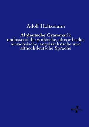 Altdeutsche Grammatik de Adolf Holtzmann
