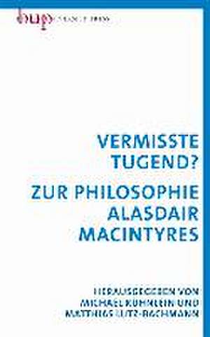 Vermisste Tugend? de Michael Kühnlein