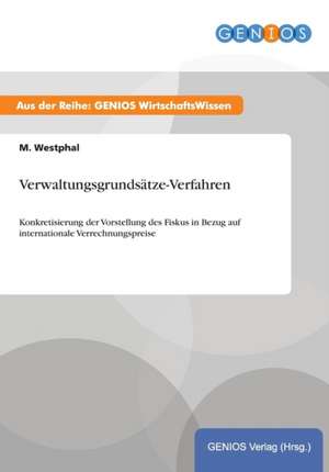 Verwaltungsgrundsätze-Verfahren de M. Westphal