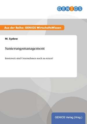 Sanierungsmanagement de M. Sydow