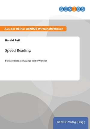 Speed Reading de Harald Reil