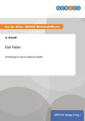 Fair Value de A. Kaindl