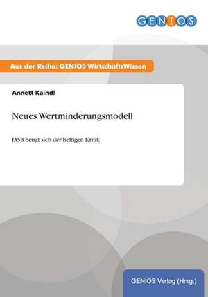 Neues Wertminderungsmodell de Annett Kaindl