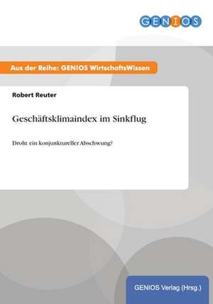 Geschäftsklimaindex im Sinkflug de Robert Reuter