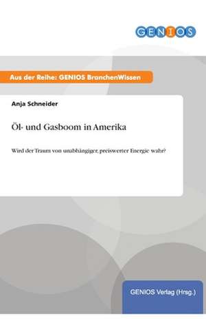 Öl- und Gasboom in Amerika de Anja Schneider