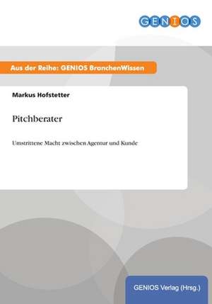 Pitchberater de Markus Hofstetter