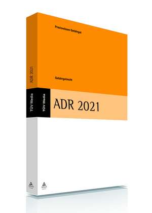 ADR 2021 de TÜV Media GmbH