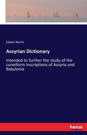 Assyrian Dictionary de Edwin Norris