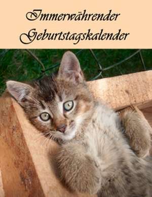 Immerwährender Geburtstagskalender de Ulrike Schwarz