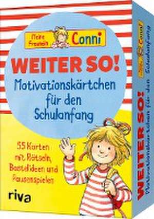 Meine Freundin Conni - Weiter so! - Motivationskärtchen für den Schulanfang