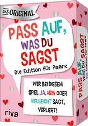 Pass auf, was du sagst - Die Edition für Paare de Emma Hegemann