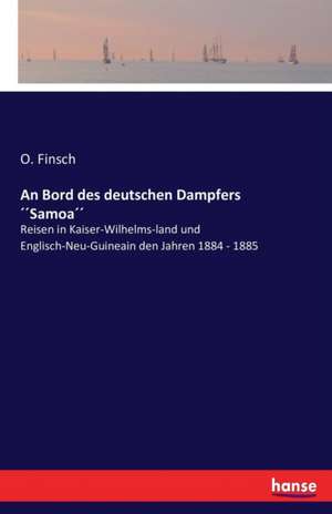 An Bord des deutschen Dampfers ´´Samoa´´ de O. Finsch