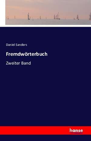 Fremdwörterbuch de Daniel Sanders