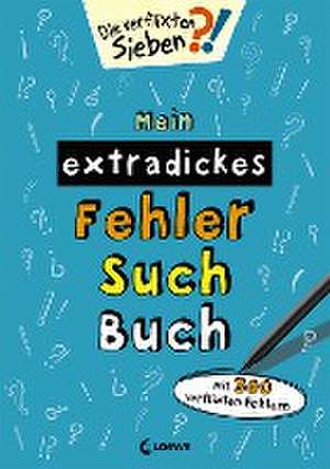 Mein extradickes Fehler-Such-Buch (petrol)