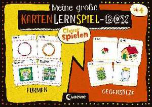 Clever spielen - Meine große KartenLernSpiel-Box - Formen/Gegensätze de Katrin Merle