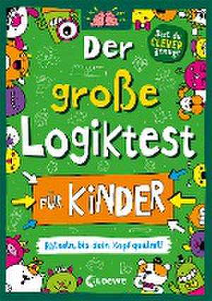 Der große Logiktest für Kinder - Rätseln, bis dein Kopf qualmt! de Gareth Moore