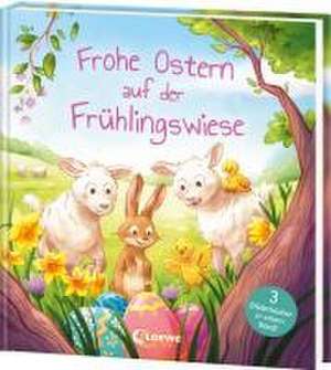 Frohe Ostern auf der Frühlingswiese de Loewe Ostern