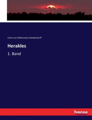 Herakles de Ulrich Von Wilamowitz-Moellendorff