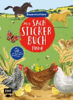 Mein Sach-Stickerbuch Natur - Bauernhoftiere de Nikki Dyson