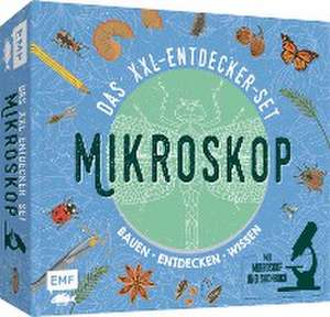 Das XXL-Entdecker-Set - Mikroskop: Mit Mikroskop, Linsen und Objektträgern + Sachbuch mit faszinierenden Experimenten de Tom Jackson