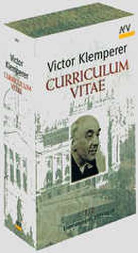 Curriculum vitae de Victor Klemperer