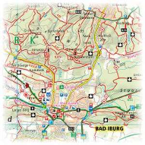 Bad Iburg - Bad Laer - Bad Rothenfelde - Bad Essen, Sassenberg - Warendorf 1:50 000