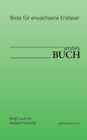 erstes Buch de Birgit Lackner