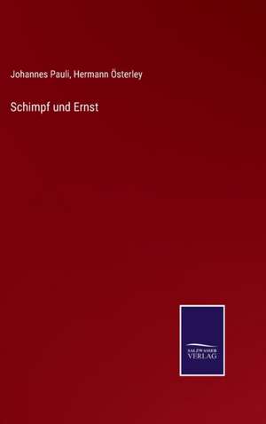 Schimpf und Ernst de Johannes Pauli