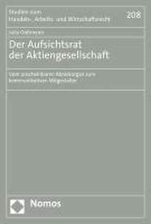 Der Aufsichtsrat der Aktiengesellschaft de Julia Oidtmann