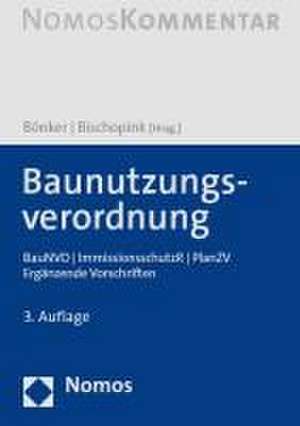 Baunutzungsverordnung de Christian Bönker