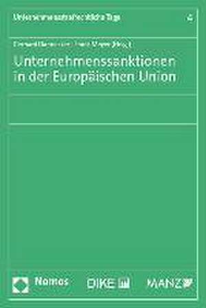 Unternehmenssanktionen in der Europäischen Union de Gerhard Dannecker